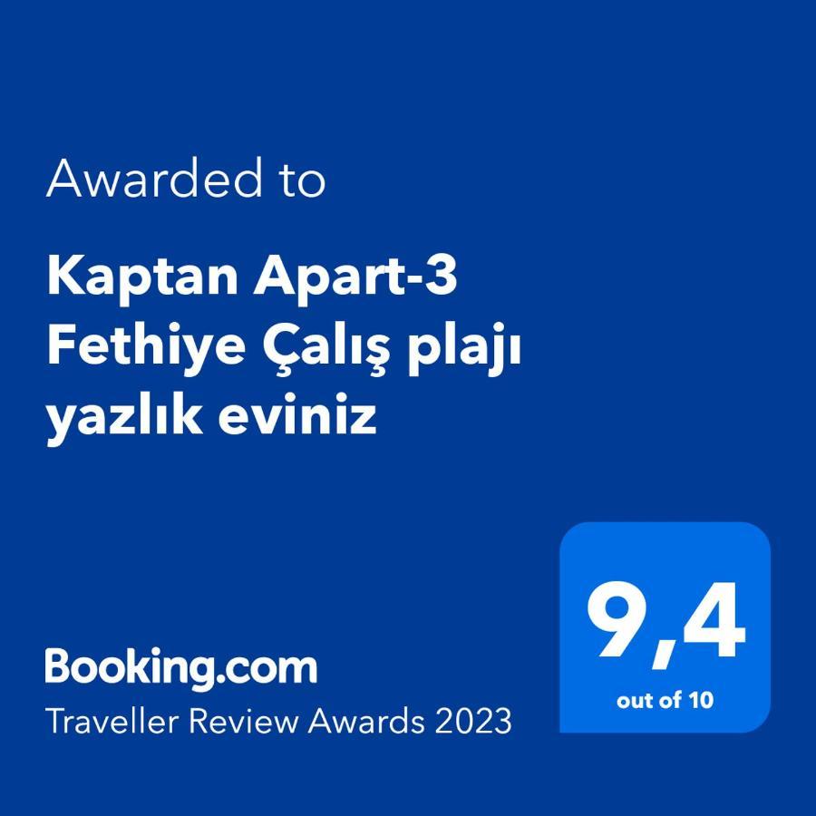Kaptan Apart-3 Fethiye Çalış plajı yazlık eviniz Exterior foto